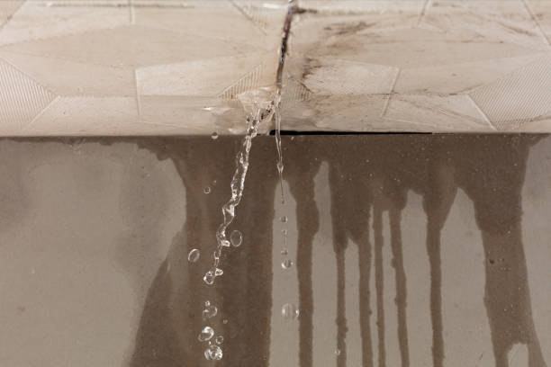 Professional Flood Damage Cleanup technician working in New Braintree, MA